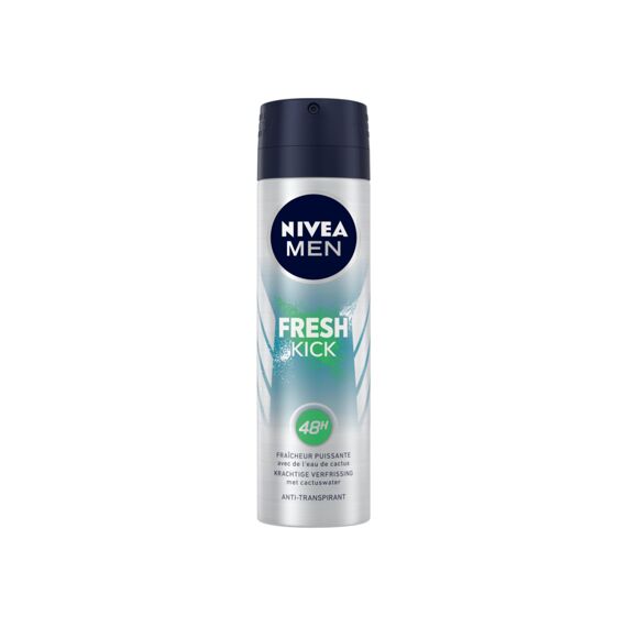 Nivea Men Deo Spray Fresh Kick Cactuswater 150Ml