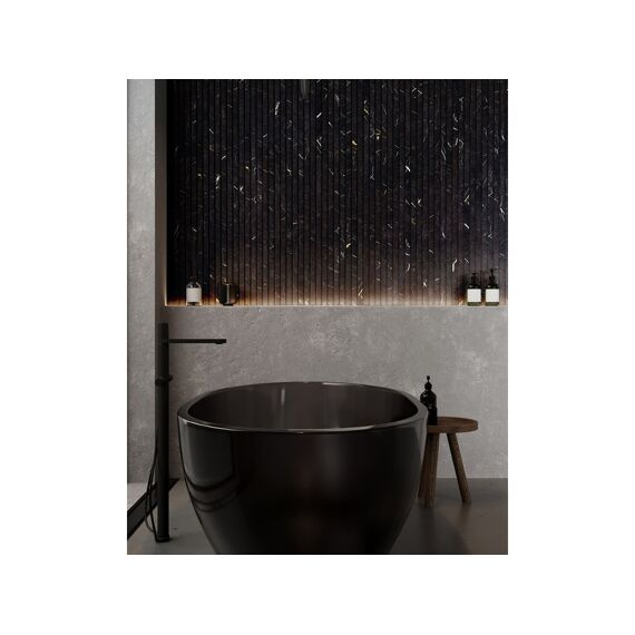 Depro Wandpaneel Latt Novo Zwart 7 Latjes Black Marble 16X300X2770Mm 1.66M²