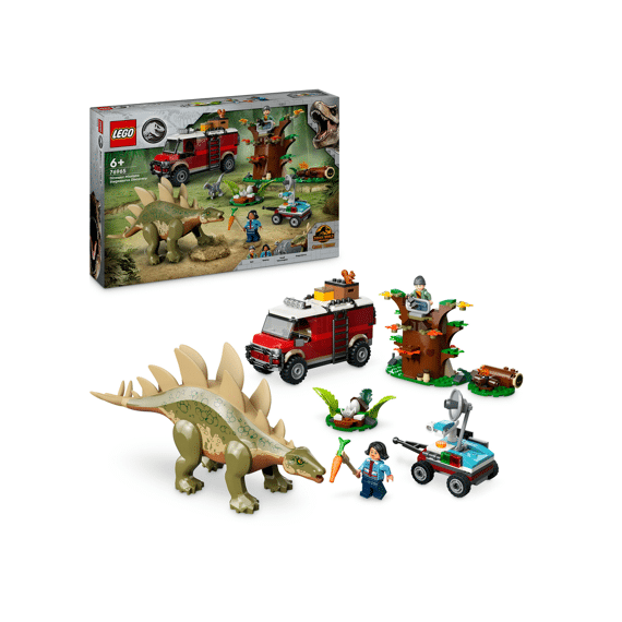 Lego Jurassic World 76965 Dinosaurusmissies: Stegosaurus Ontdekking