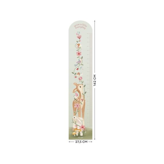 Little Dutch Fairy Garden Groeimeter Muursticker