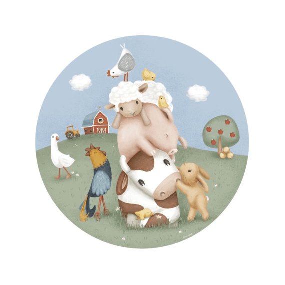 Little Dutch Farm Behangcirkel