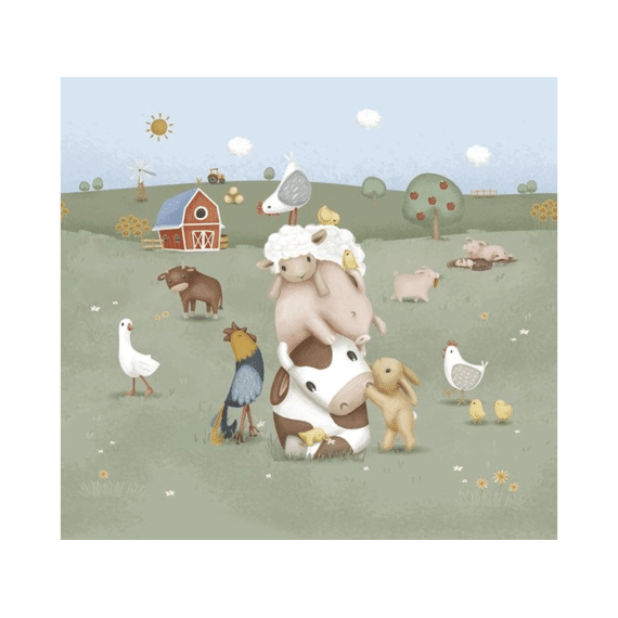 Little Dutch Farm Fotobehang