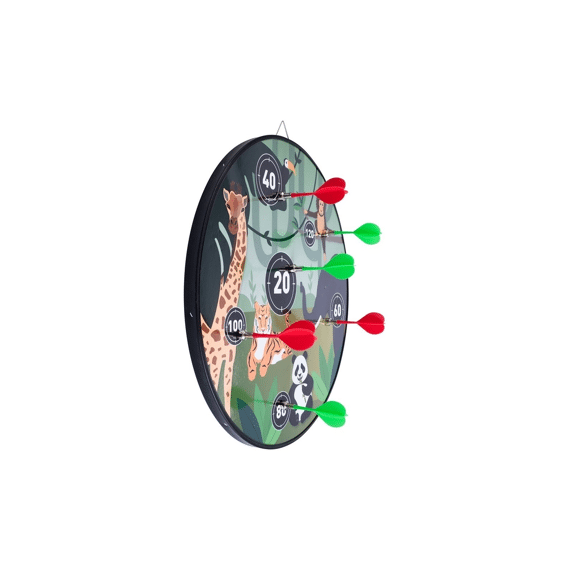 Dubbelzijdig Magneet/Dartbord Dieren