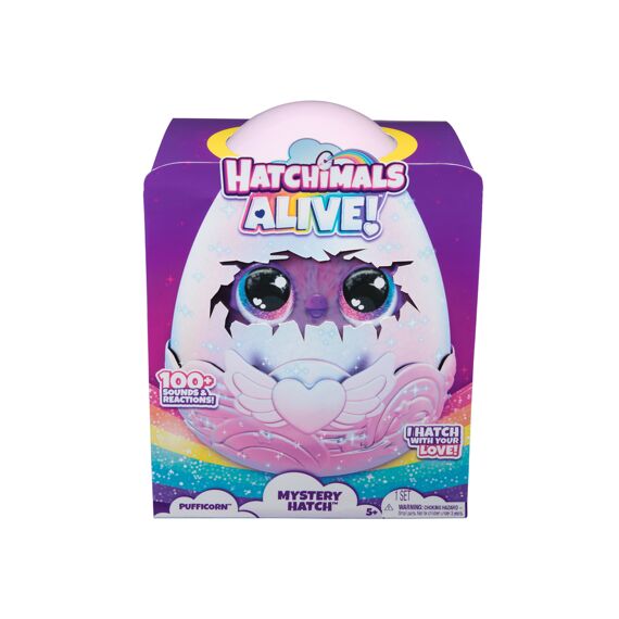 Hatchimal Alive Secret Hatch Pufficorn