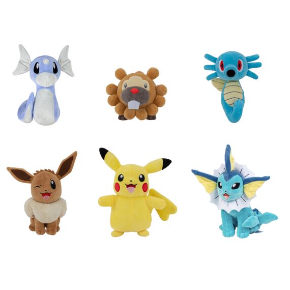 Pokemon Pluche 20Cm Wave 16 Assortiment Prijs Per Stuk