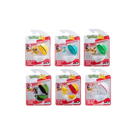 Pokemon Clip N Go Wave 16 Assortiment Prijs Per Stuk