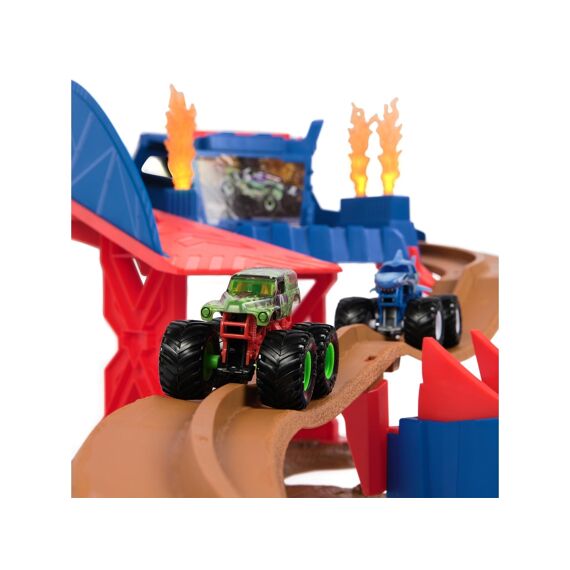 Monster Jam Booster Speelset + 2 Mj 1:64