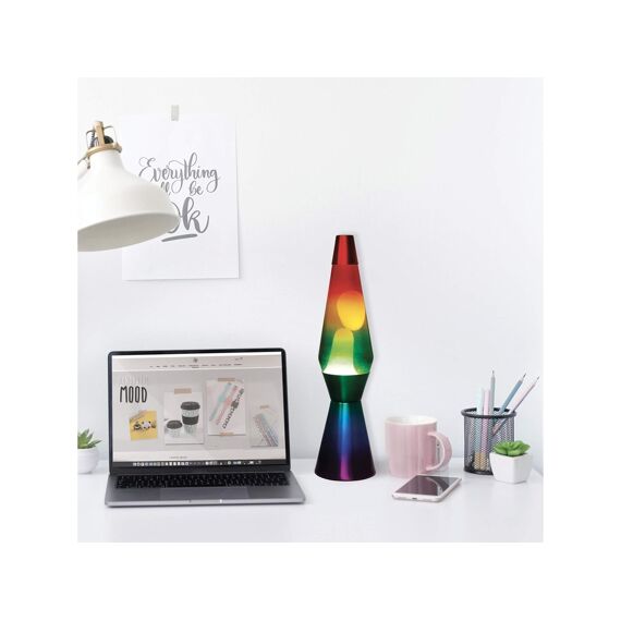 Itotal Lava Lamp Regenboog H36Cm