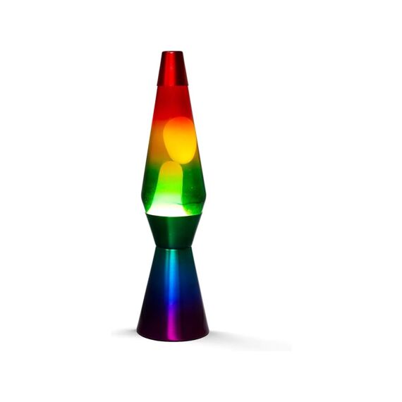 Itotal Lava Lamp Regenboog H36Cm