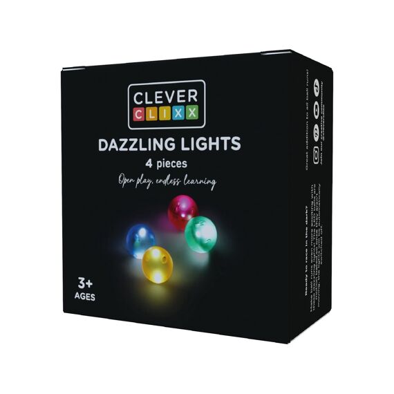 Cleverclixx Balls Pack Dazzling Lights 4 Stuks