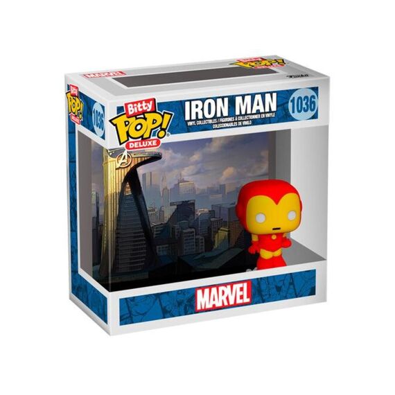 Funko Bitty Pop! Deluxe Iron Man - Avenger Tower