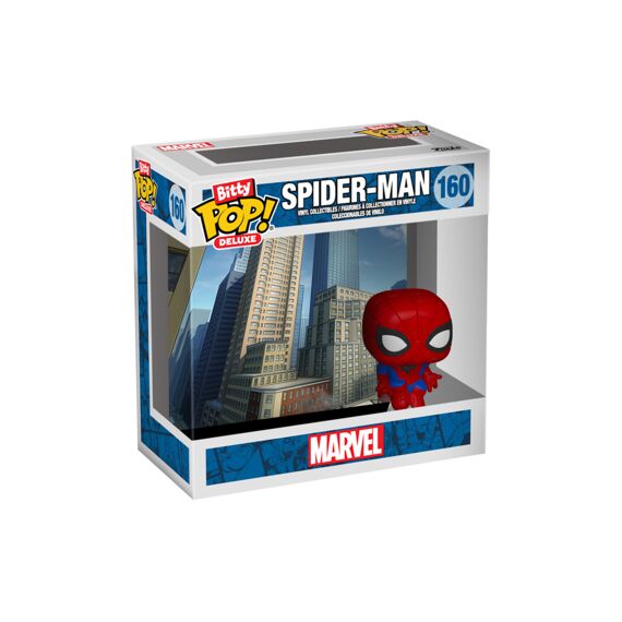 Funko Bitty Pop! Deluxe Spider Man - Cityscape