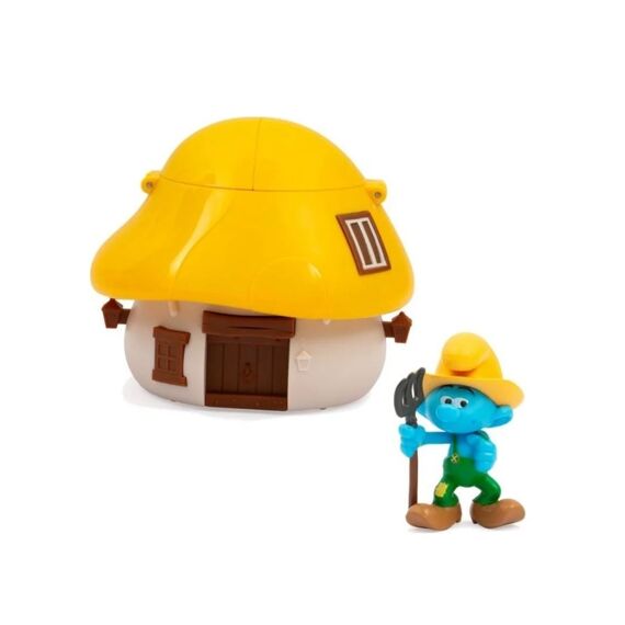 De Smurfen Surprise Pack Met Huis + 1 Figuur