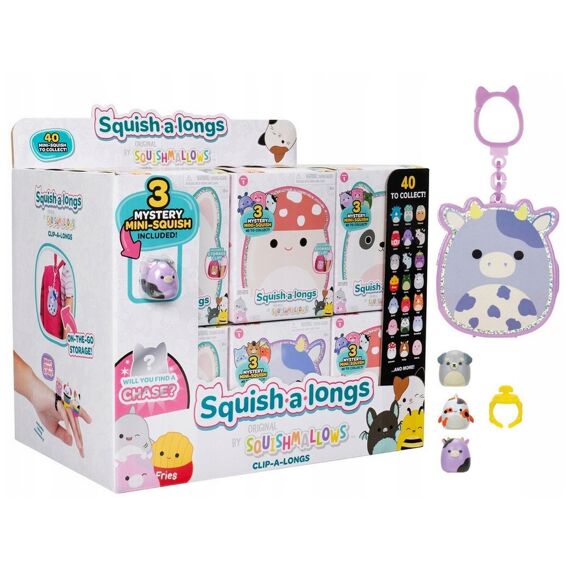 Squishmallow Clips Assortiment Prijs Per Stuk