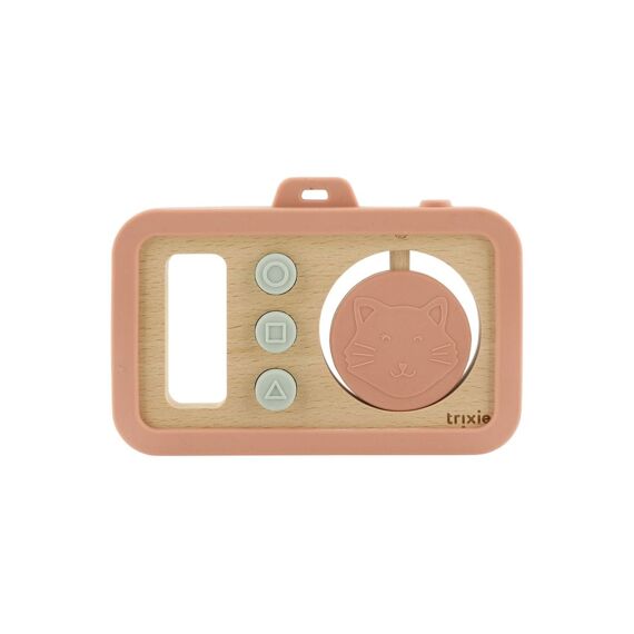 Trixie Houten Silicone Babycamera Mrs Cat