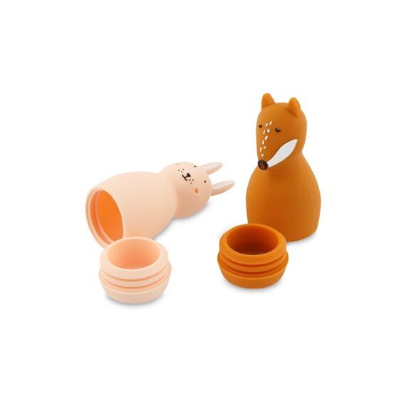 Trixie Badspeelgoed Squeezy Animals Mrs Rabbit En Mr Fox