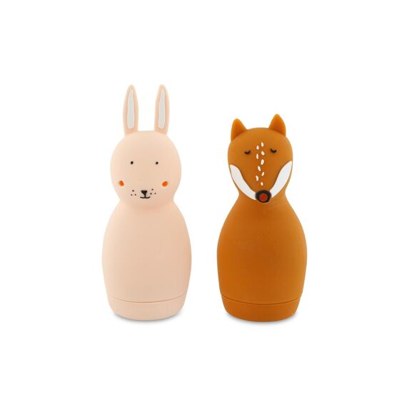 Trixie Badspeelgoed Squeezy Animals Mrs Rabbit En Mr Fox