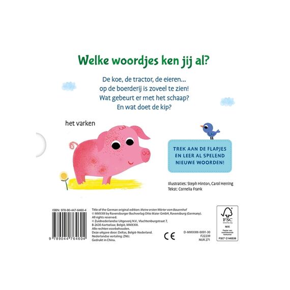 Mijn Eerste Woordjes - Op De Boerderij 1-3J