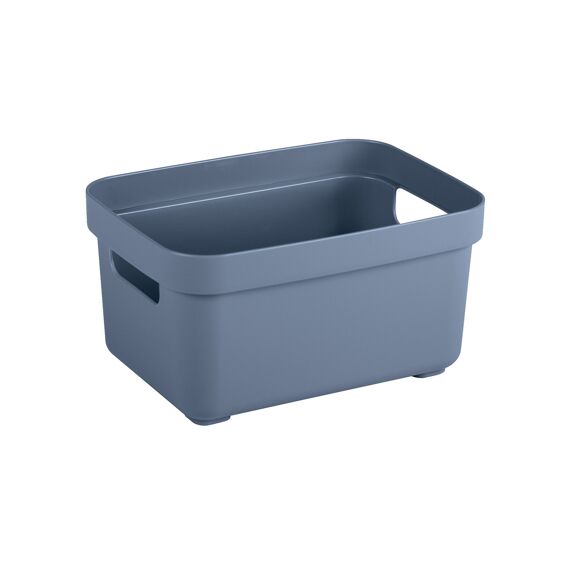 Sigma Home Opbergbox 2.5L Donkerblauw 17.7X12.8X9.3Cm