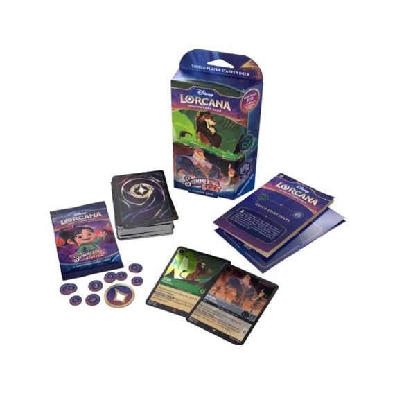 Disney Lorcana Shimmering Skies Starter Deck A