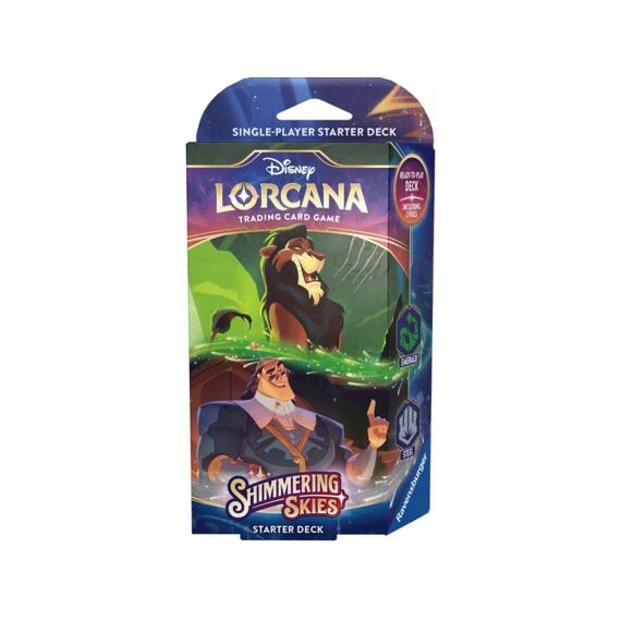 Disney Lorcana Shimmering Skies Starter Deck A