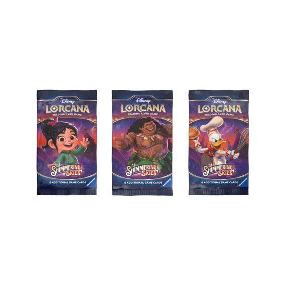 Disney Lorcana Shimmerking Skies Booster