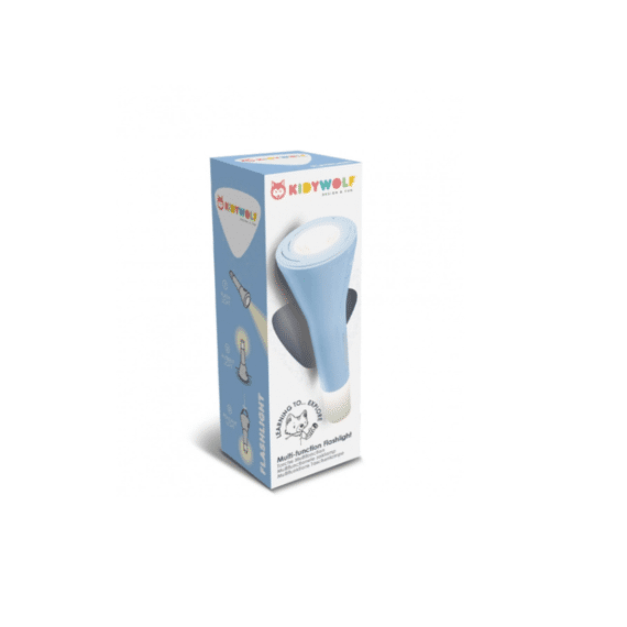 Kidywolf Kidytorche Multifunctionele Zaklamp Blauw