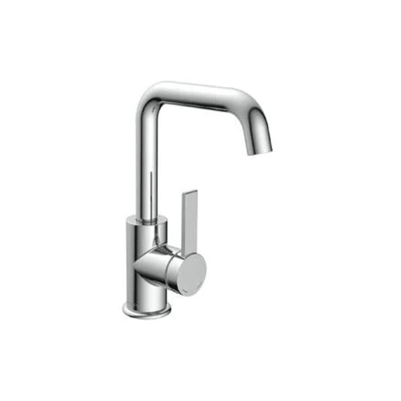 Los Angeles Wastafelkraan - Chroom