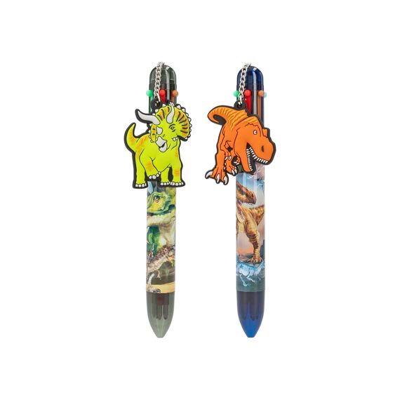 Dino World Gelpen Met 6 Kleuren