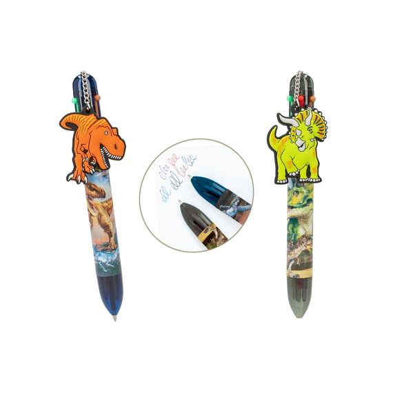 Dino World Gelpen Met 6 Kleuren