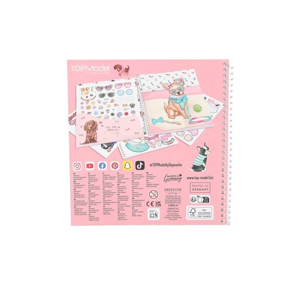 Topmodel Dress Me Up Stickerboek