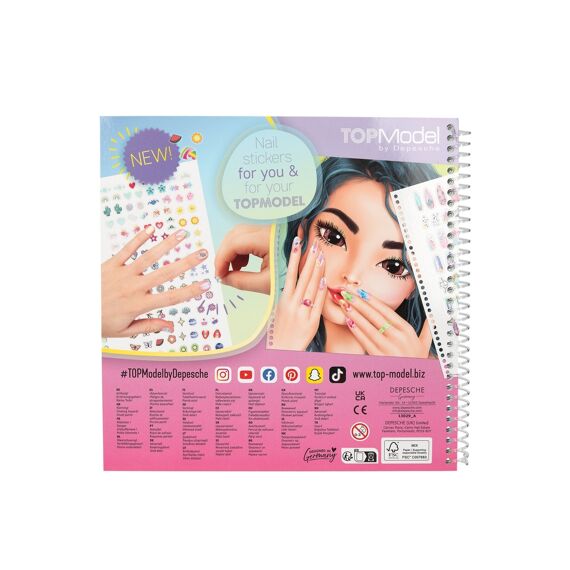 Topmodel Create Your Hand Design Kleurboek