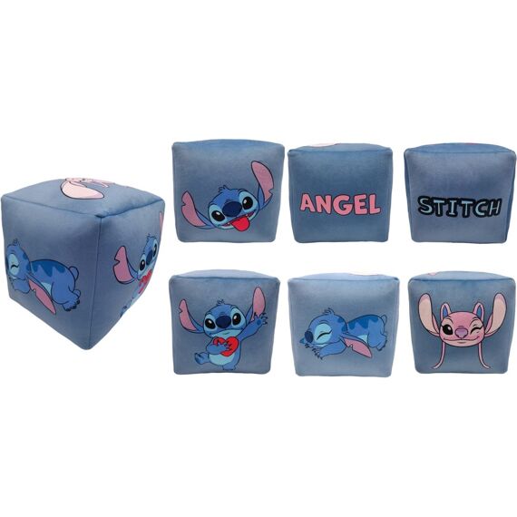 Stitch Cube Kussen 25Cm