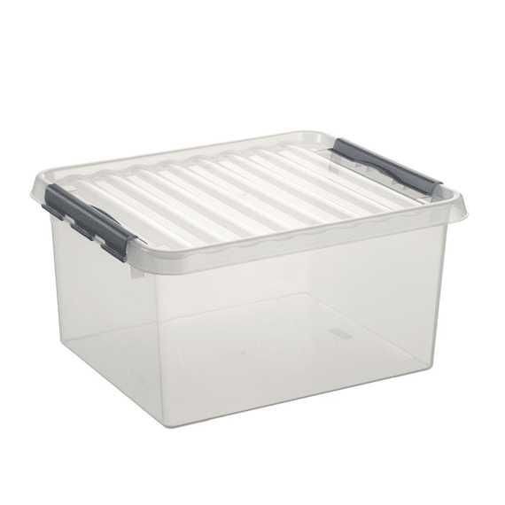 Q-Line Box 36L Set 3 Transparant