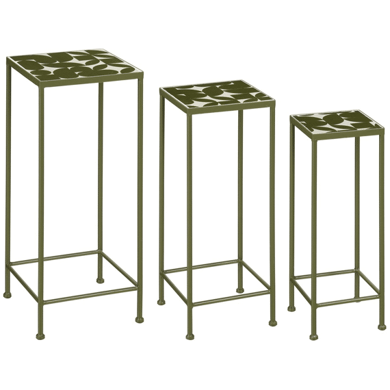 Bologna Bijzettafel D.Groen - L24Xb24Xh61Cm