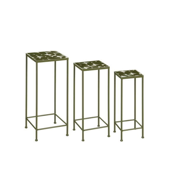 Bologna Bijzettafel D.Groen - L28Xb28Xh67Cm