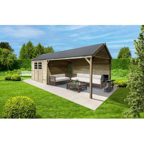 Solid Tuinhuis Pastoral Cambrai 2960+3960x2960mm