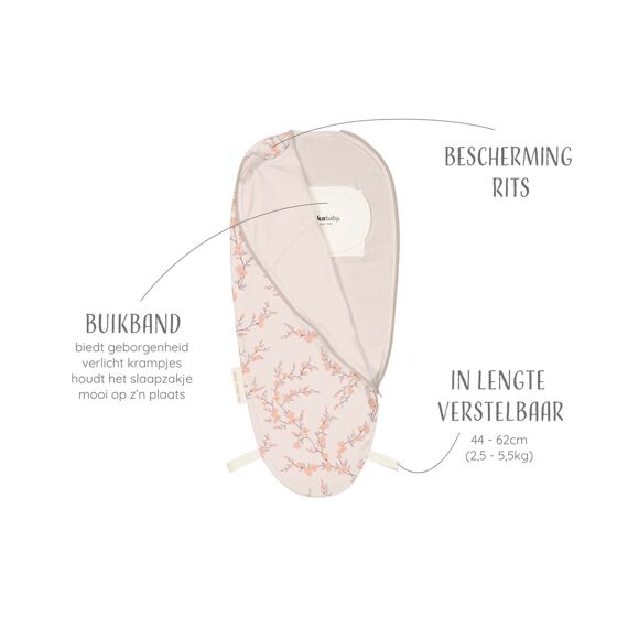 Puckababy The Original Piep 0-3M Katoen Blossom