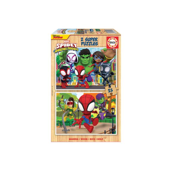 Educa Puzzel 2X25 Spidey & Amazing Friends