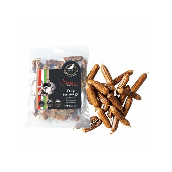 Duvo+ Droge Worst - Eend +/-7Cm - 150G - +/- 22St