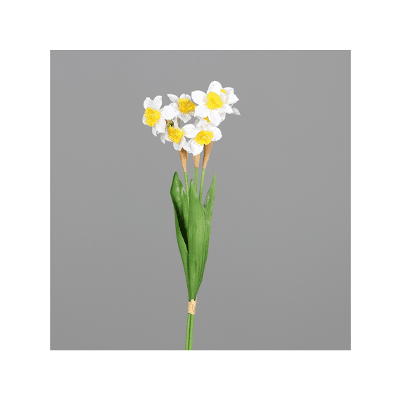 Kunstbloem Daffodil Bundle 46 Cm, Cream