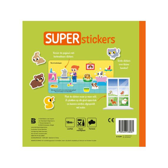 Superstickers Babydieren