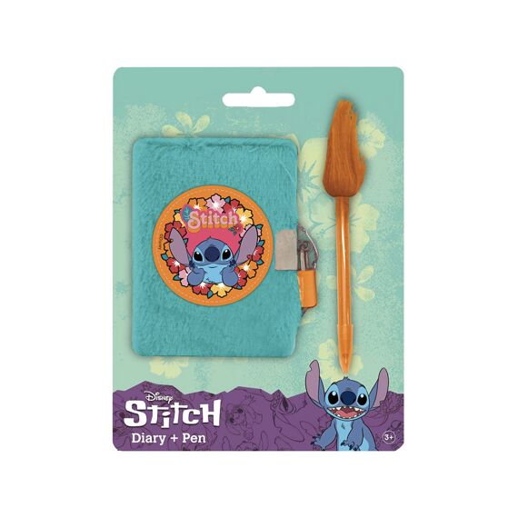 Stitch Pluche Dagboek Met Pen