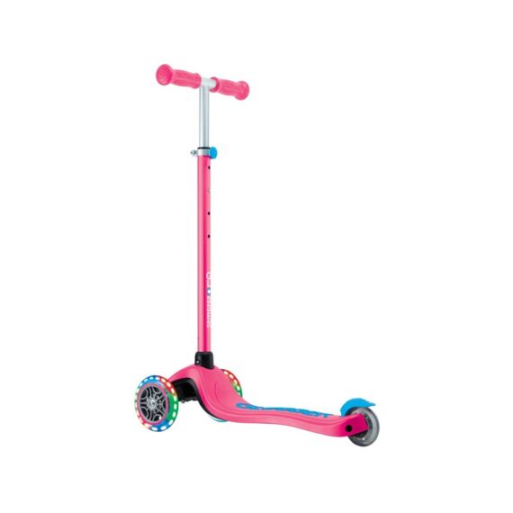 Globber Primo Plus Lights Fuchsia