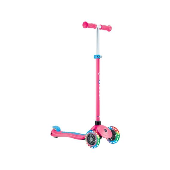 Globber Primo Plus Lights Fuchsia