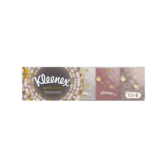 Kleenex Zakdoeken Ultra Soft 4-Laags 10X7St