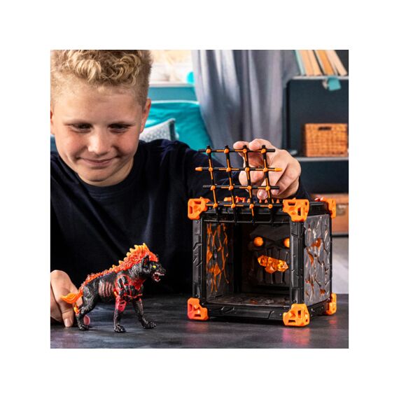 Schleich Eldrador Battlecave Lava Hyena