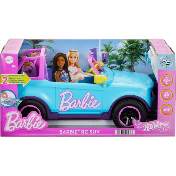 Hot Wheels Barbie Rc Suv Vehicle