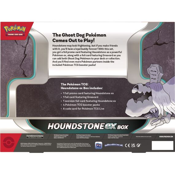 Pokemon Houndstone Ex Box