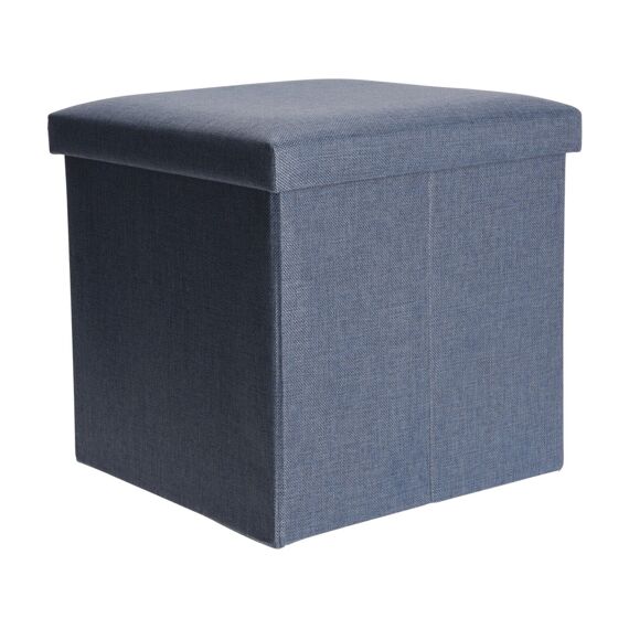 Ottoman Opberg Poef Polyester 3 Assortiment Prijs Per Kleur